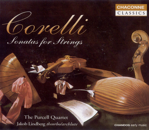 the album cover for Purcell Quartet - Sonatas for Strings