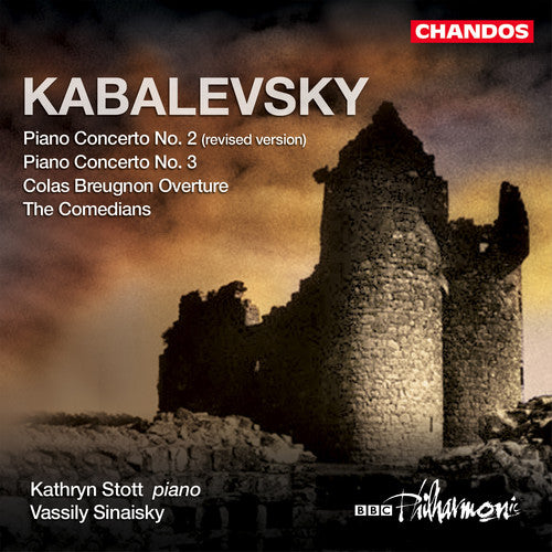 the album cover for Vassily Sinaisky - Piano Concertos 2 & 3 / Colas Breugnon Overture