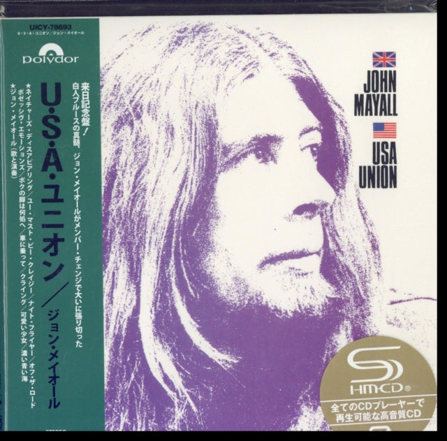 John Mayall - Usa Union (Shm/Mini LP Slv/2018 Remaster) Music CD