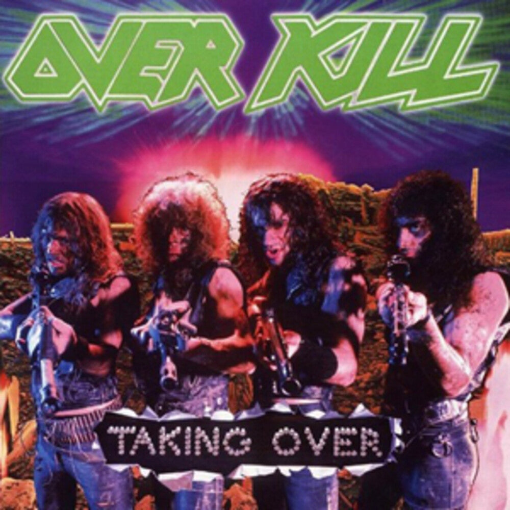 the album cover for Overkill - Taking Over