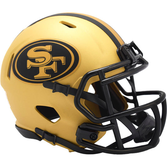 San Francisco 49ers RAVE Speed Mini Football Helmet