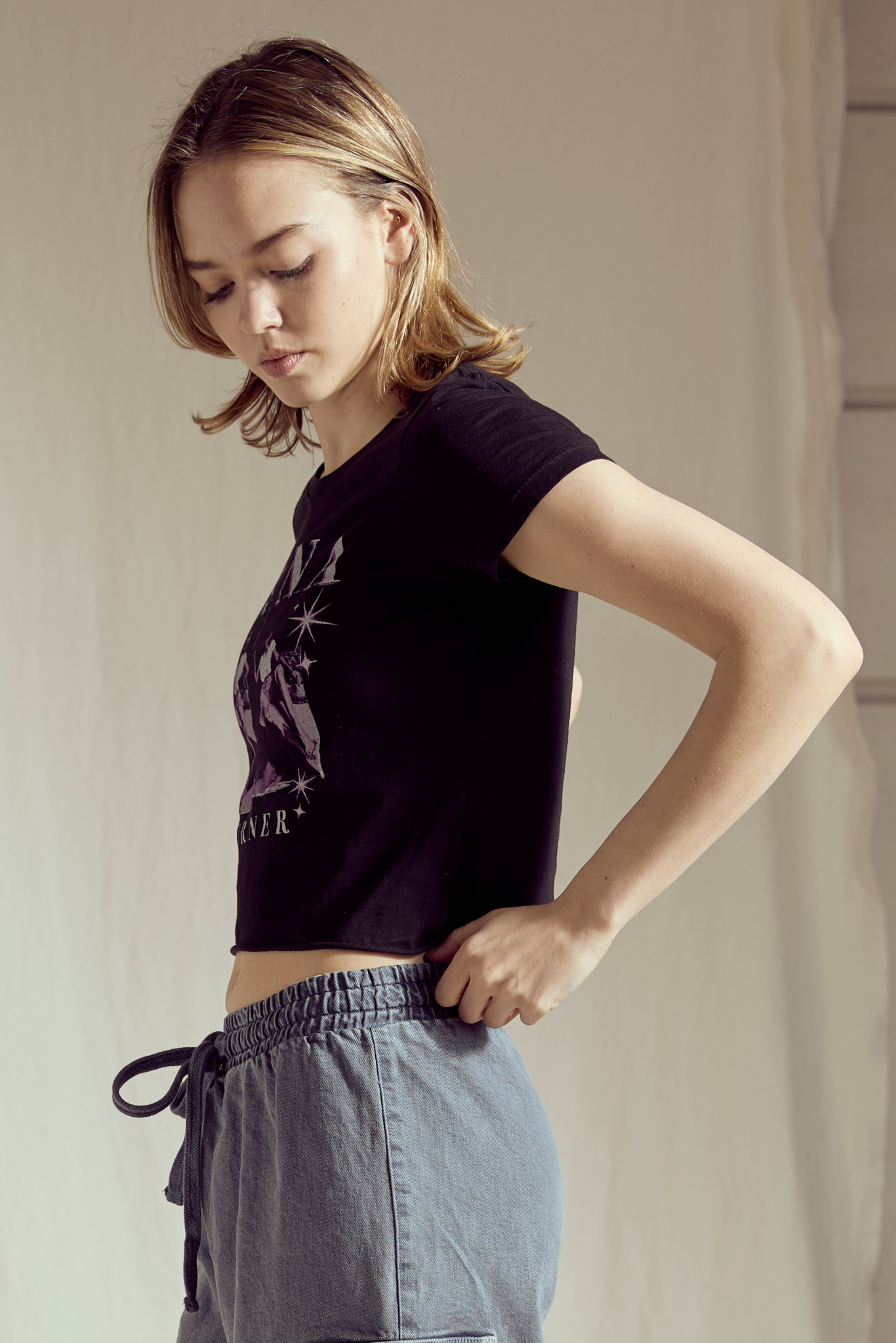 Tina Turner Womens Crop Tee Shirt Officially Licensed