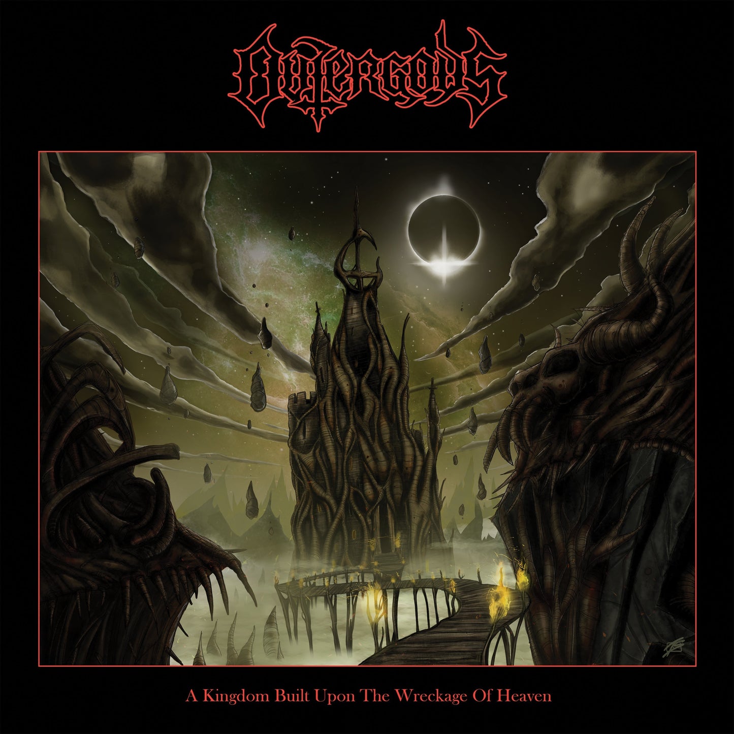 Outergods "A Kingdom Built Upon The Wreckage of Heaven" Music CD
