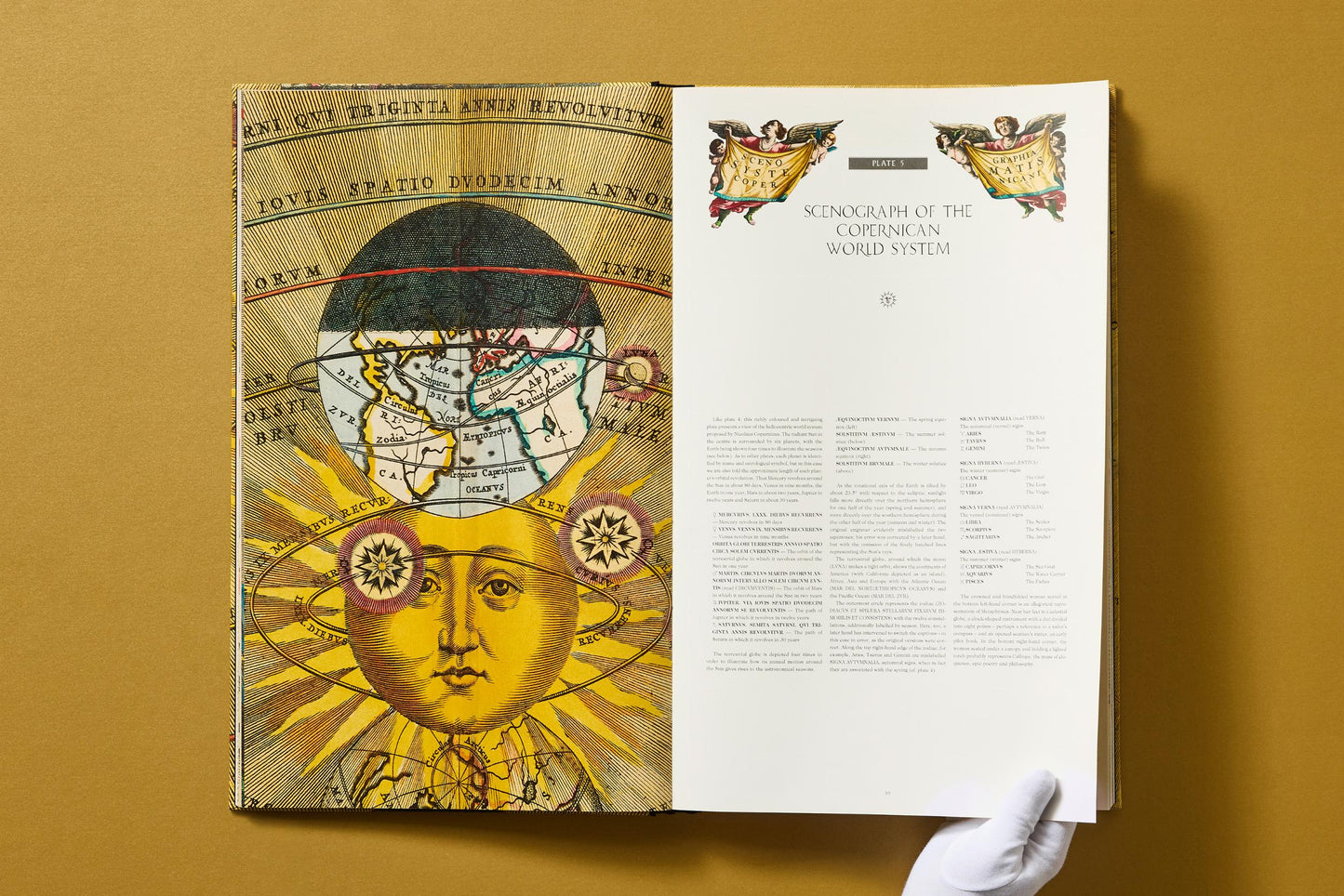Cellarius Atlas (German, French, English) Book