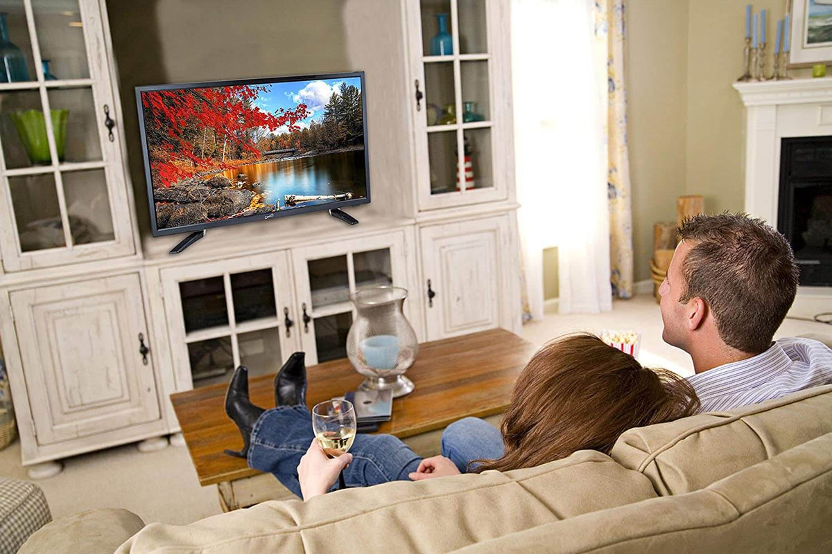 Supersonic 19" TV 12 Volt AC/DC Widescreen LED HDTV with USB and HDMI (SC-1911)