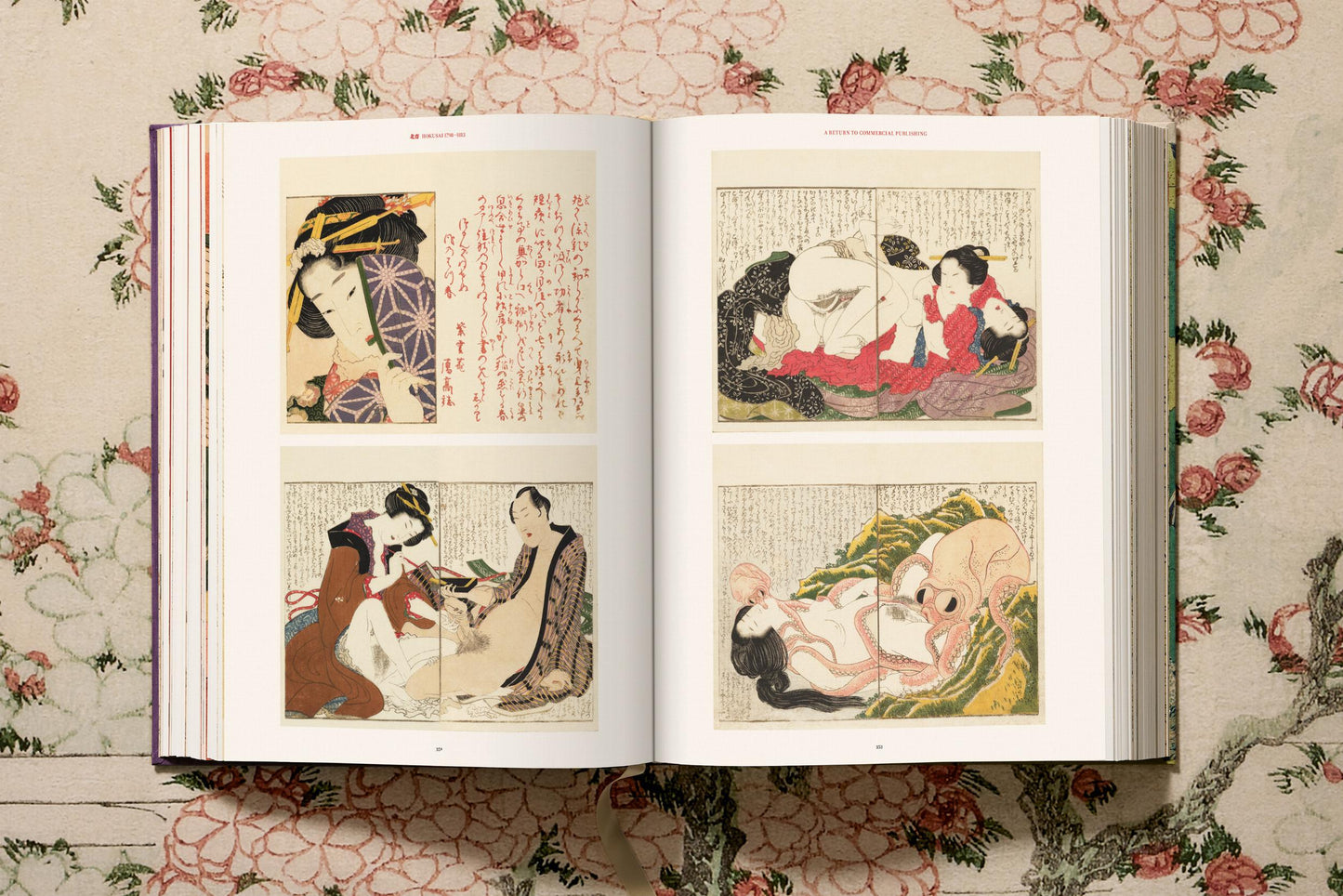 Hokusai (German, French, English) Book