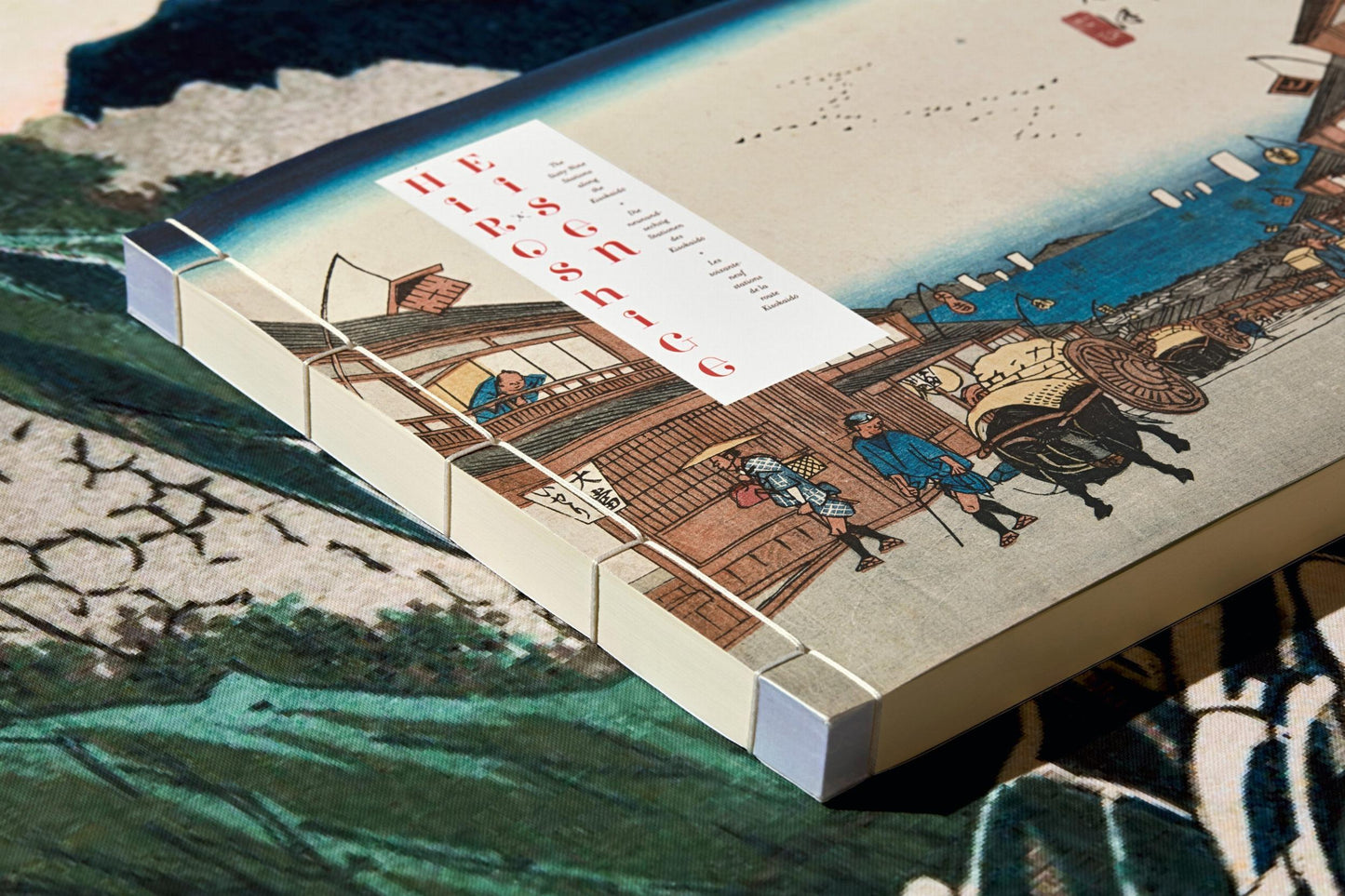 Hiroshige & Eisen. The Sixty-Nine Stations along the Kisokaido (German, French, English) Book