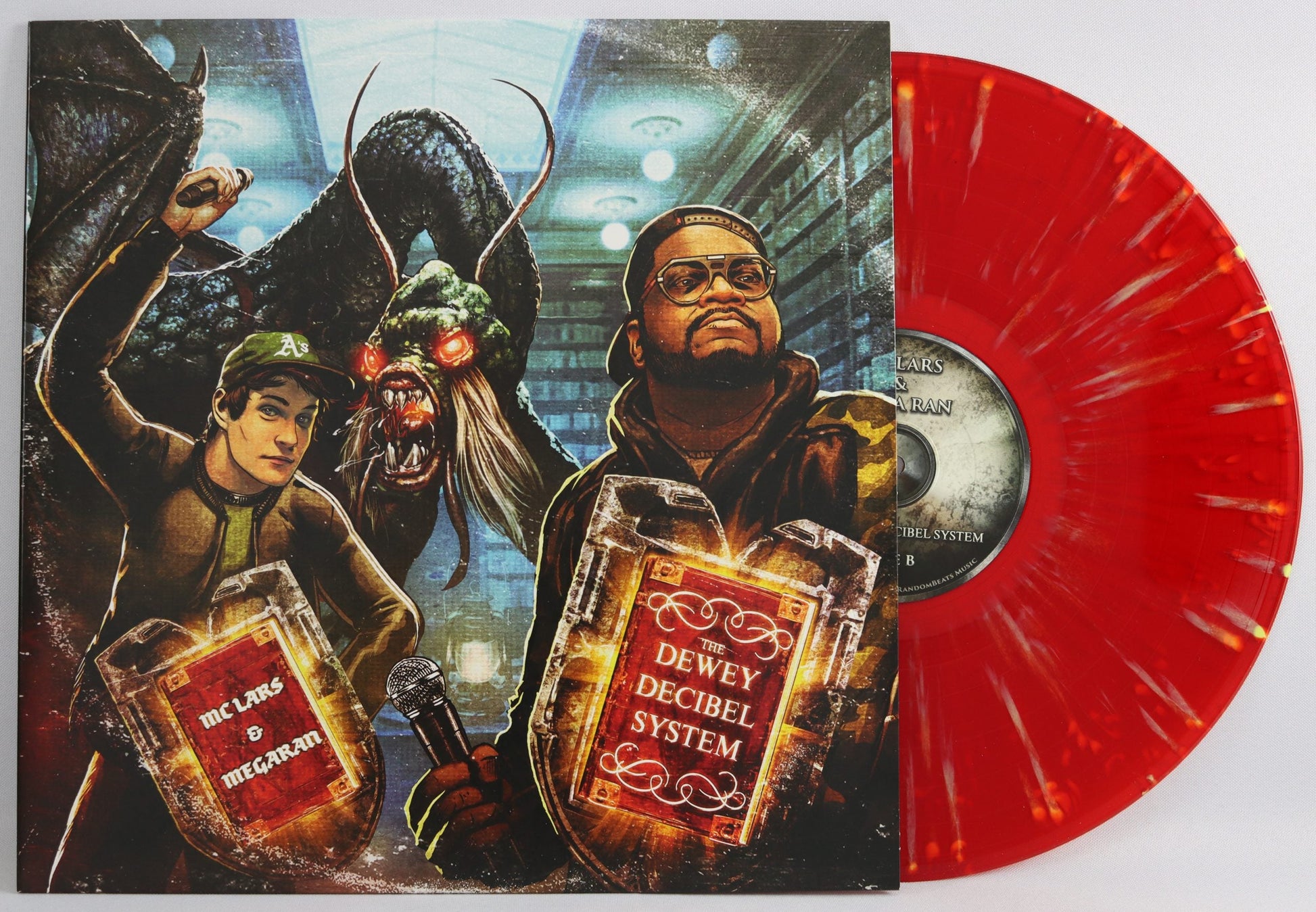 The Dewey Decibel System - Jabber Splatter LP - Needlejuice Records - Vinyl Record