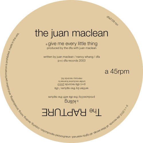 Juan Maclean & Shit - Split - Vinyl Record