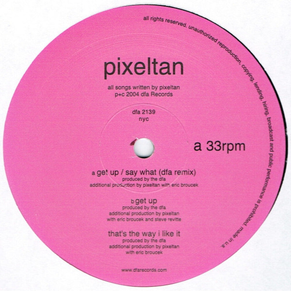 Get Up / Say What [LP] Vinyl Record