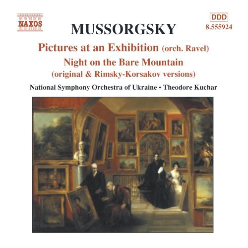 the album cover for Theodore Kucher - Pictures at An Exhibition