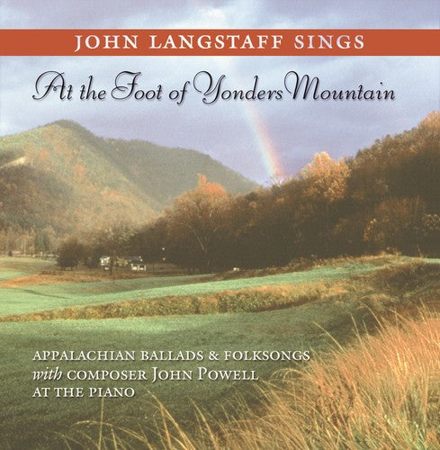 the album cover for John Langstaff - At the Foot of Yonders Mountain