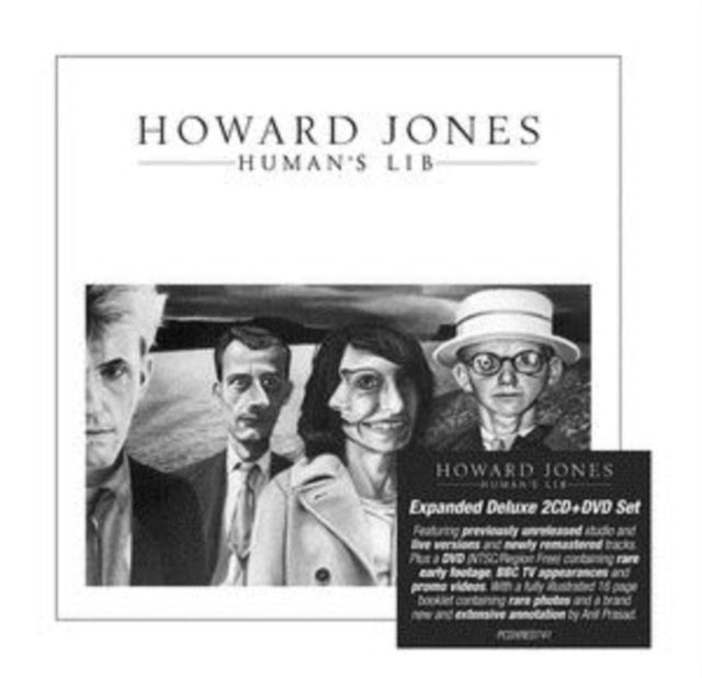 Howard Jones - Human's Lib (Expanded Deluxe/CD-DVD Digipak Edition) Music CD