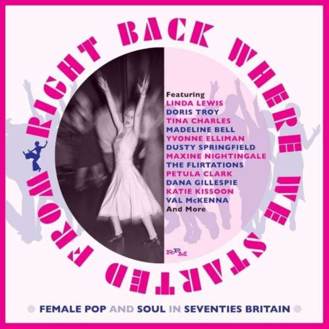 Various Artists - Right Back Where We Started From: Female Pop & Soul In Seventies Britain (3CD/Capacity Wallet) Music CD