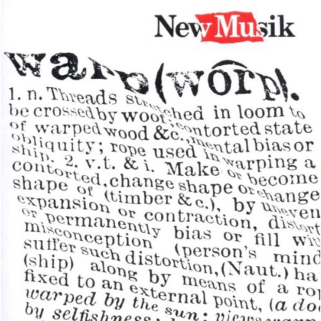 New Musik - Warp  Music CD