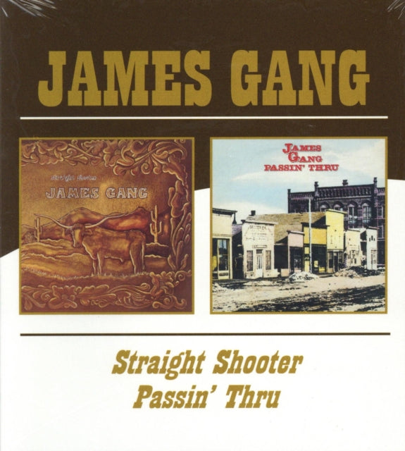James Gang - Straight Shooter / Passin Thru (Remastered) Music CD