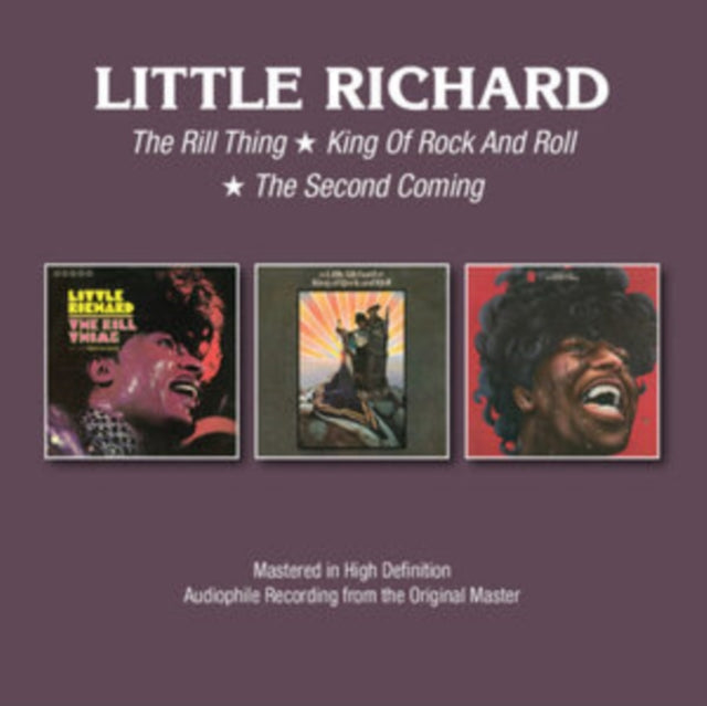 Little Richard - Rill Thing / King Of Rock And Roll / Second Coming (Remastered)  Music CD