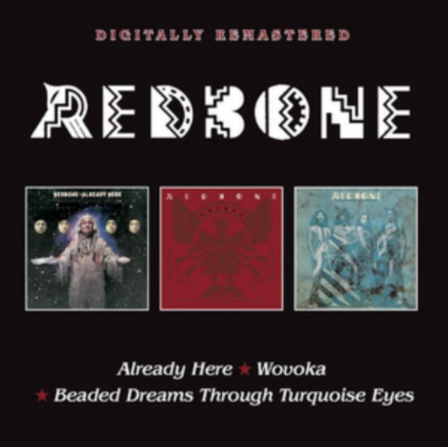 Redbone - Already Here/Wovoka/Beaded Dreams Through Turquoise Eyes (Remastered) Music CD