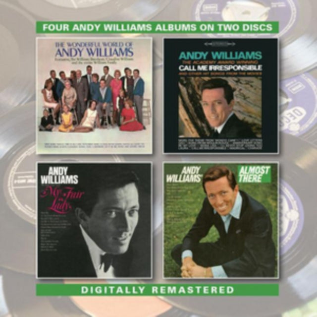 Andy Williams - Wonderful World Of / Call Me Irresponsible / My Fair Lady / Almost There (Remastered)  Music CD