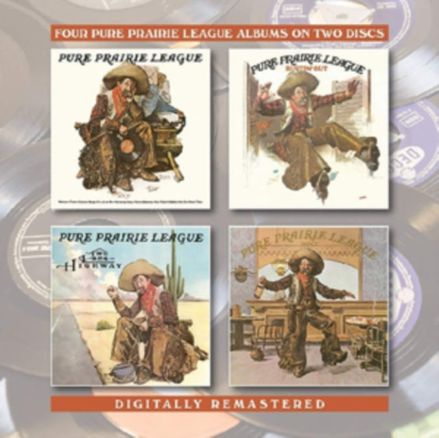 Pure Prairie League / Bustin Out / Two Lane Highway / Dance Music CD