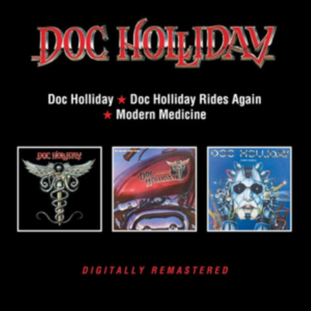 Doc Holliday - Doc Holliday / Doc Holliday Rises Again / Modern Medicine  Music CD