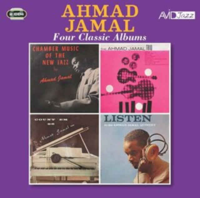 Ahmad Jamal - Chamber Music Of The New Jazz / Ahmad Jamal Trio / Count 'Em 88 / Listen To The Ahmad Jamal Quintet Music CD