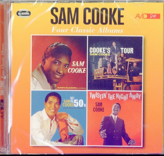Sam Cooke - 4 Classic Albums: Sam Cooke / Cooke's Tour / Hits Of The 50S / Twistin The Night Away Music CD