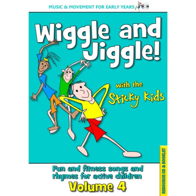 Sticky Kids - Wiggle And Jiggle  Music CD