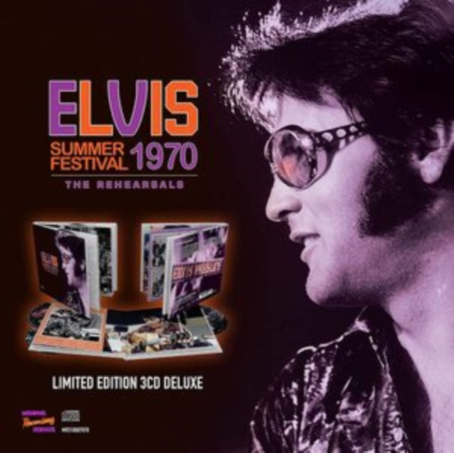 Elvis Presley - Summer Festival 1970 - The Rehersals (Deluxe Edition/3CD/Book) Music CD