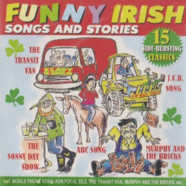 Funny Irsh Songs & Storie - Various Music CD