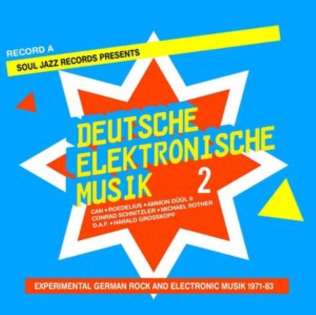 Soul Jazz Records Presents - Deutsche Elektronische Musik 2: Experimental German Rock & Electronic Music 1971-83 (Record A) - LP Vinyl Record