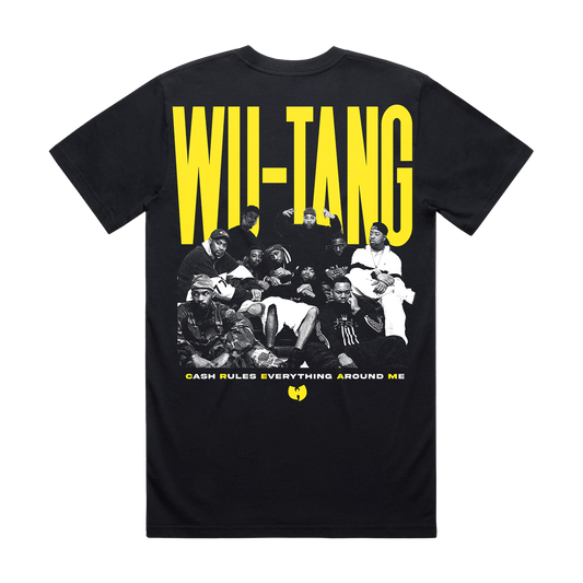 Wu-Tang Clan Officially Licensed Mens T Shirt Black