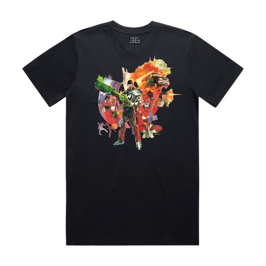 Wu-Tang Clan Officially Licensed Bobby Digital in Stereo Mens T Shirt Black