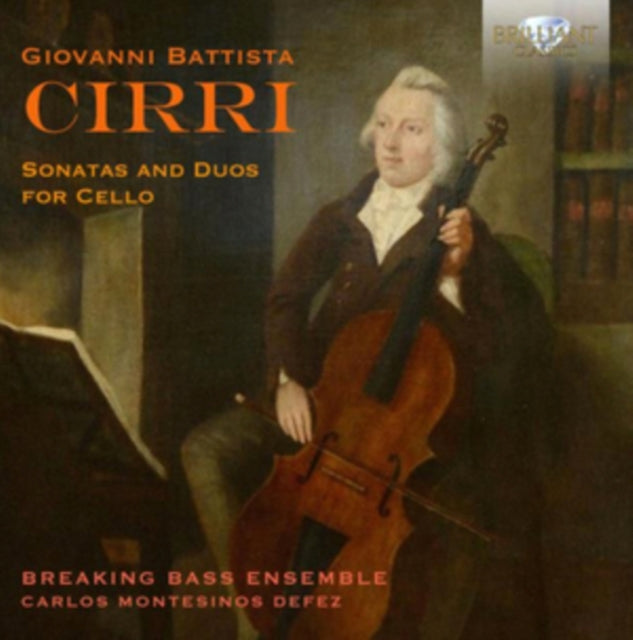 Carlos Montesinos; Breaking Bass Ensemble Defez - Cirri: Sonatas & Duos For Cello  Music CD