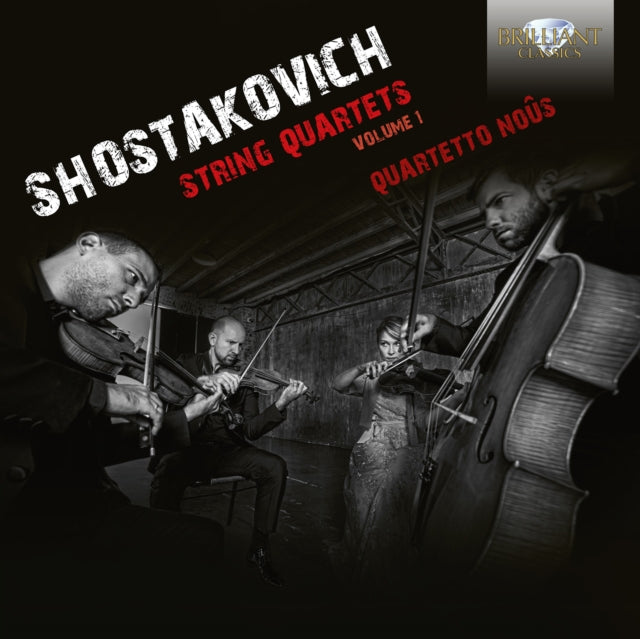 Quartetto Nous - Shostakovich: String Quartets, Vol. 1 Music CD