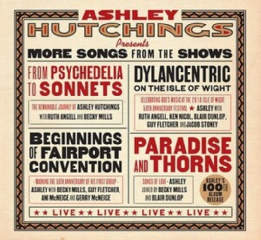 Ashley Hutchings - More Songs From The Shows  Music CD