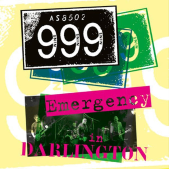 999 - Emergency In Darlington (CD/DVD) Music CD