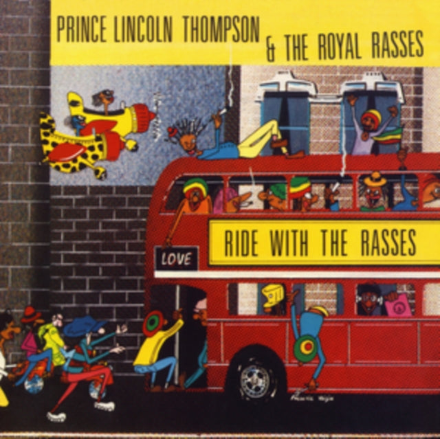 Prince & Royal Rasses Lincoln - Ride Woith The Rasses (Red LP Vinyl) Vinyl Record