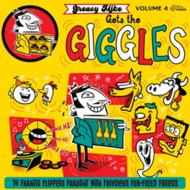 Various Artists - Greasy Mike Volume 4: Gets The Giggles - LP Vinyl Record