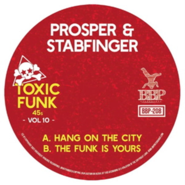 Prosper & Stabfinger - Toxic Funk - 7 Inch Vinyl Record