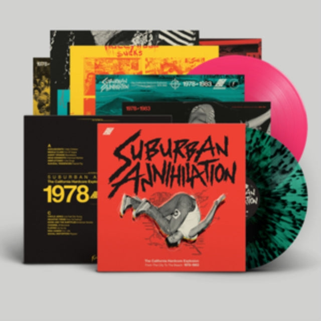 Various Artists - Suburban Annihilation - The California Hardcore Explosion (Coloured Vinyl/2LP) Vinyl Record