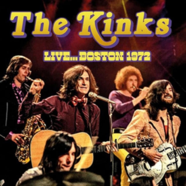 Kinks - Live In Boston (Yellow LP Vinyl) Vinyl Record