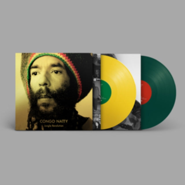 Congo Natty - Jungle Revolution (Yellow & Green Vinyl/2LP/140G) Vinyl Record