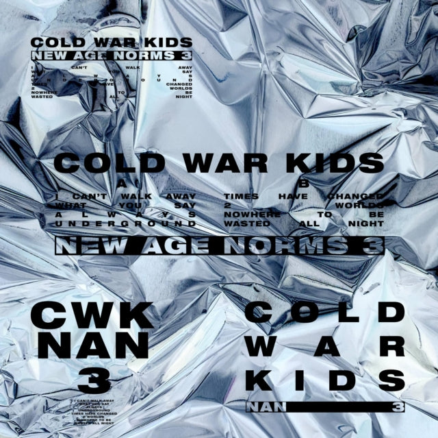 Cold War Kids - New Age Norms 3  Music CD