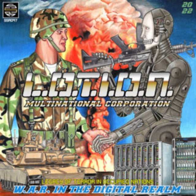 L.O.T.I.O.N. Multinational Corporation - W.A.R. In The Digital Realm - LP Vinyl Record
