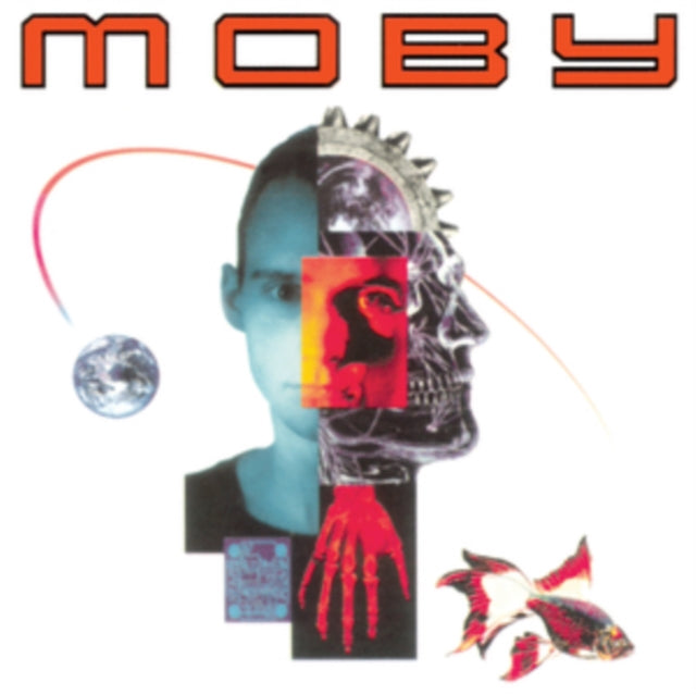 Moby (Black & White Marble Effect On A Blue Base LP Vinyl) Vinyl Record