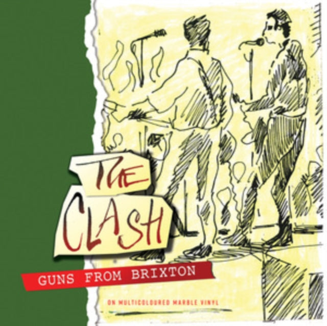 Clash - Guns From Brixton (Multicoloured Marble LP Vinyl) Vinyl Record