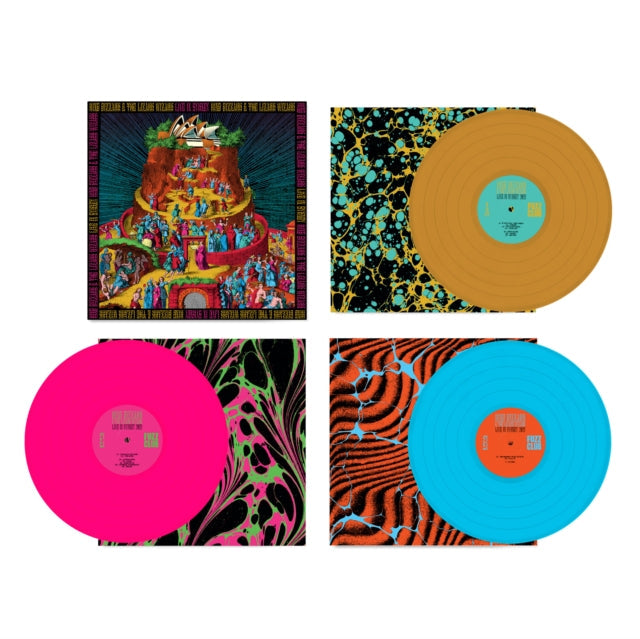 King Gizzard & The Lizard Wizard - Live In Sydney (Fuzz Club Official Bootleg) (Pink, Gold & Blue Vinyl) (3LP/180G) Vinyl Record
