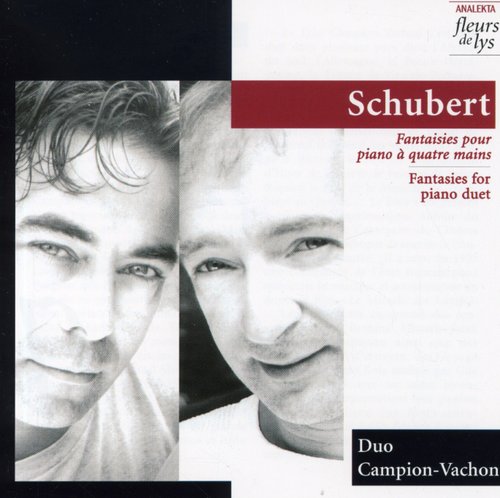 Schubert / Duo Campion-vachon - Four Fantasies For Piano Duet - Music CD