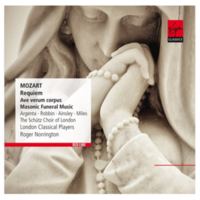Argenta / London Classical Players / Norrington - Mozart: Requiem / Ave Verum Corpus Music CD